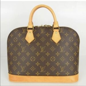 Louis Vuitton Brown Monogram Handbag